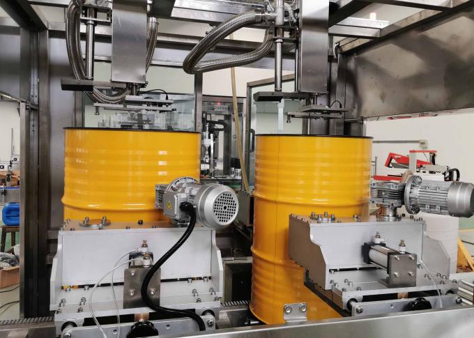 Γραμμή πλήρωσης λιπαντικού 200L