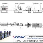 Automatic 50ML-1L Lubricating Oil Filling Line Αυτόματη γραμμή πλήρωσης λιπαντικού πετρελαίου 50ML-1L