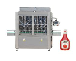 Τοματοπολτός Jar Κέτσαπ πλήρωση Συσκευασία