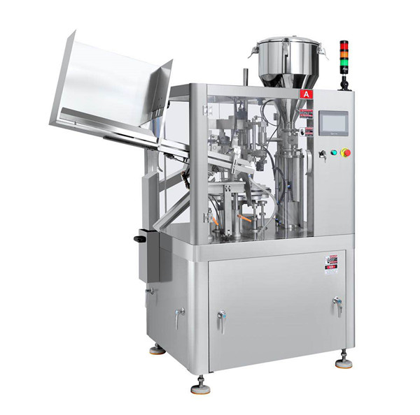 Toothpaste plastic tube filling and sealing machine (1) Συσκευή πλήρωσης και σφράγισης πλαστικών σωλήνων οδοντόπαστας (1)